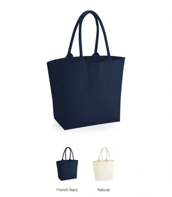 Westford Mill W626 Fairtrade Cotton Deck Bag